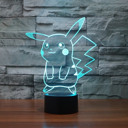 Pokemon Pikachu 3D LED Night Light