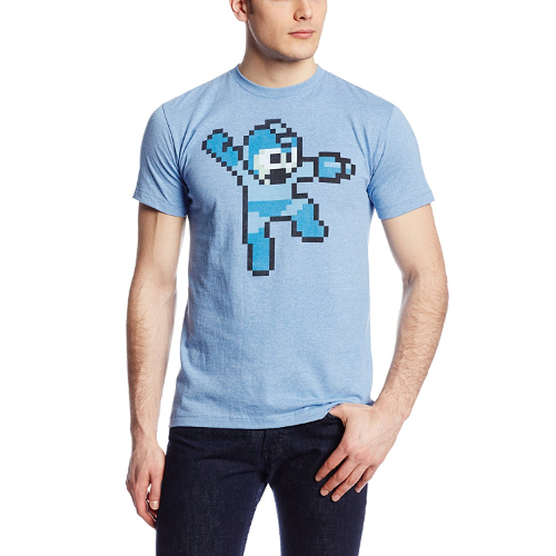 8-bit Pixelated Mega Man Tshirt
