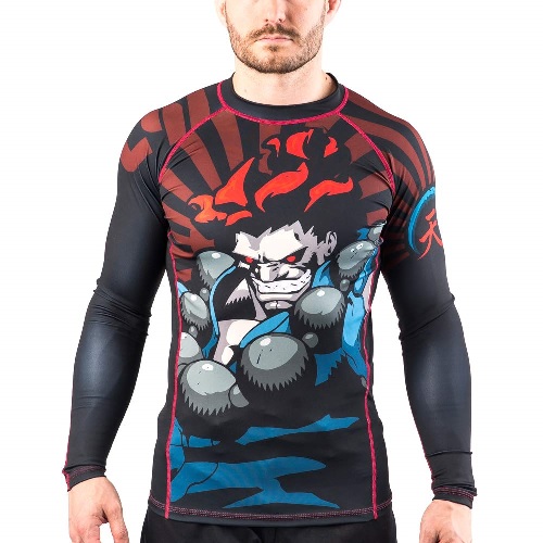 Street Fighter Akuma Compression Shirt