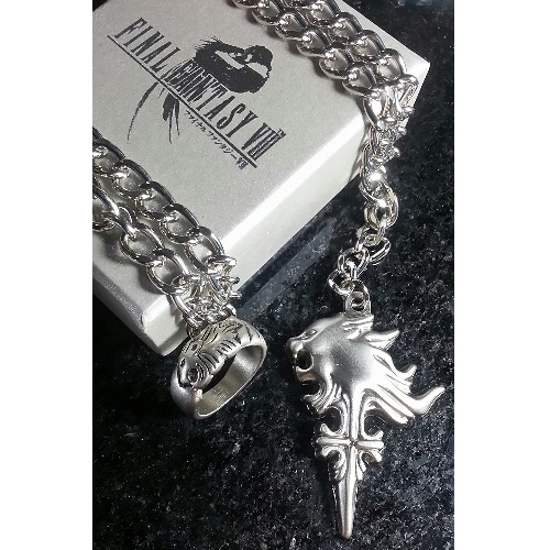 Final Fantasy VIII Squall Griever Necklace & Ring