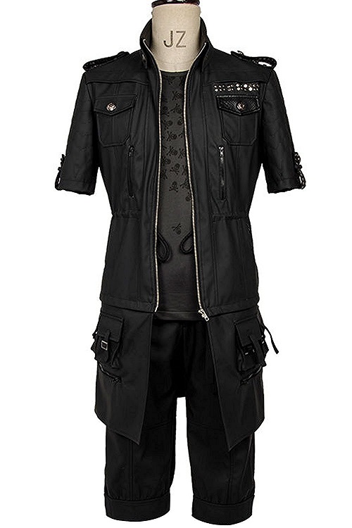 Final Fantasy FF15 XV Noctis Lucis Caelum Noct Jacket Hoodie Cosplay Costume Outfit