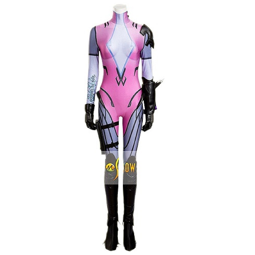 Mtxc Women’s Overwatch Cosplay Costume Widowmaker Full Set
