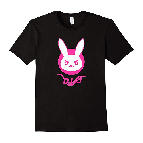 Overwatch D. Va Bunny Spray Tee Shirt