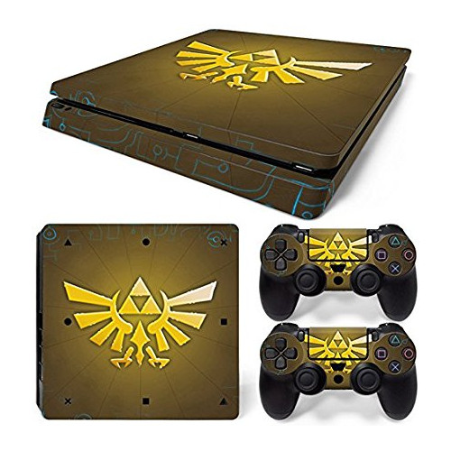 Legend of Zelda Crest PS4 Console Skin