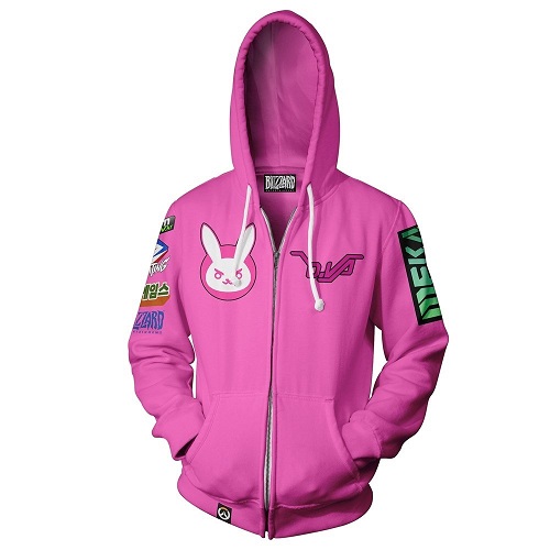 Overwatch Ultimate D.VA Zip-Up Hoodie